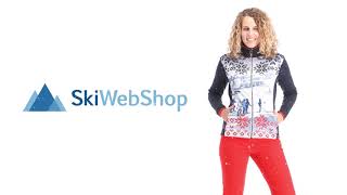 CMP, Fleece vest print, jacket, women, blue