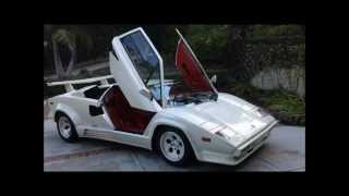 Mario Andretti's Lamborghini Countach Quattrovalvole