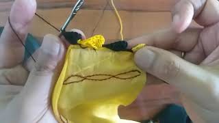Crochet another dupatta border with alternate colours.|| easy to learn and do||