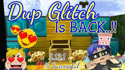 New Duplication Glitch Is BACK..!!?  ❤️🤗😍-(2.13.1!?) Skyblock | Blockman Go |