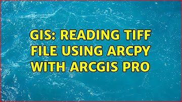 GIS: Reading TIFF file using ArcPy with ArcGIS Pro