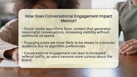 How Does Conversational Engagement Impact Metrics? - Everyday-Networking