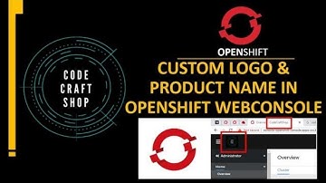Customizing Openshift4 web console - Custom logo and product name