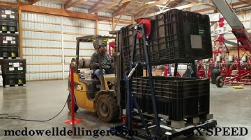 The Grappler 450 Box Flipper With Pull Stops