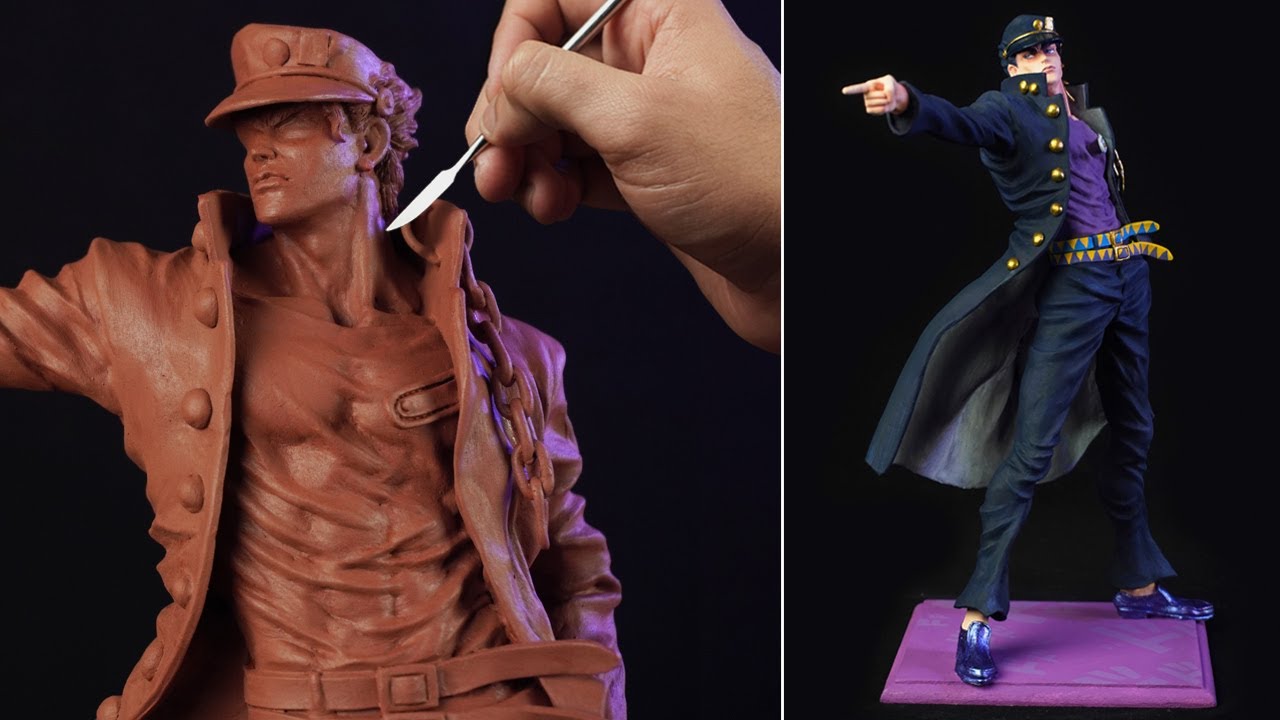 Sculpting JOTARO KUJO | Jojo's Bizarre Adventure