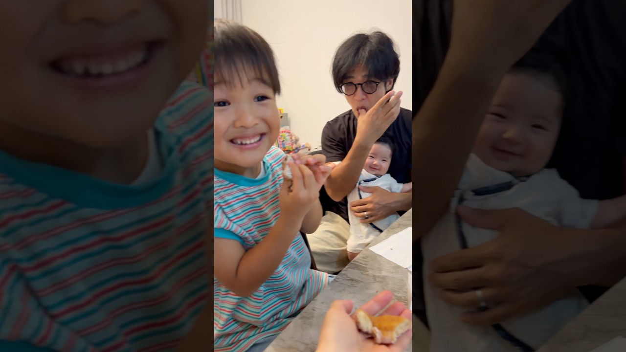 クールな夫の優しさ伝染。#shorts