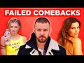 Failed comebacks in pop music