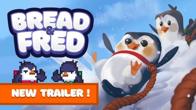 Bread & Fred é aventura 2D coop com pinguins disponível no PC