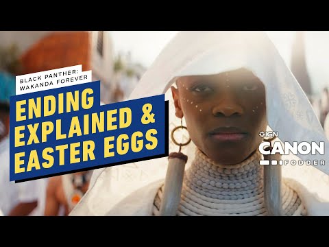 Black Panther: Wakanda Forever: Ending Explained & Easter Eggs | Marvel Canon Fo