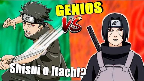 ¿Quién tiene el genjutsu más fuerte Shisui o Itachi?