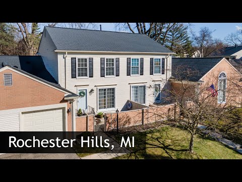 1538 Hidden Valley Ln, Rochester Hills, MI home video tour