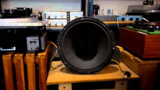 Altec 604B on test
