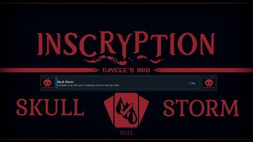 Skull Storm achievement | Complete run and guide with High Cost deck | Inscryption Kaycee