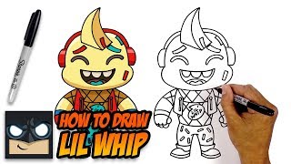 how to draw lil whip fortnite step by step tutorial
