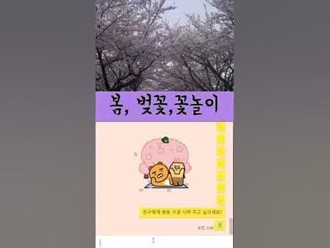 카카오톡대화창#카카오서비스#카카오톡#벚꽂대화창#카카오톡대화창 - Youtube
