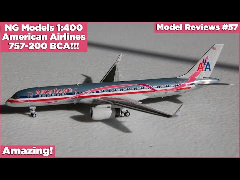NG Models 1:400 American Airlines Boeing 757-200 BCA