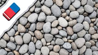 🪨 How to Erase Smooth River Pebbles Texture