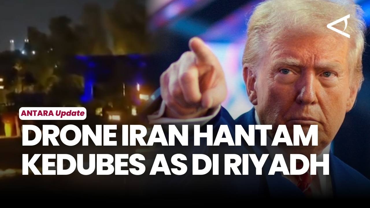 Drone Iran Hantam Kedubes AS di Riyadh, Trump: Janji Balas Iran!