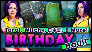 BIRTHDAY HAUL! Tarot, Witchy, Japanese, and more!