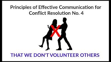 Effective Communication PrInciple 4: THAT WE DON