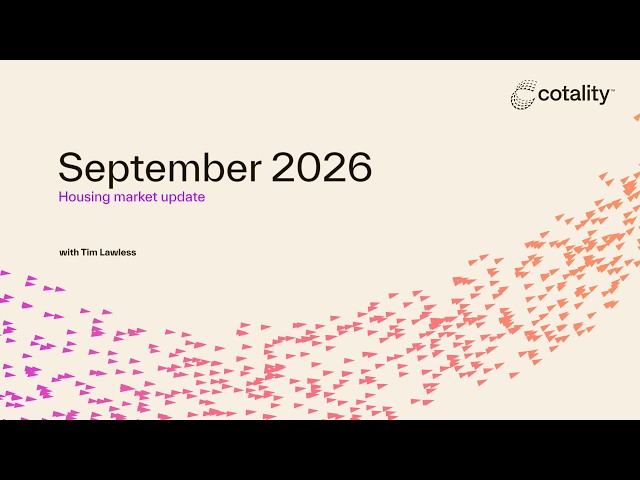 National Housing Market Update | September 2026