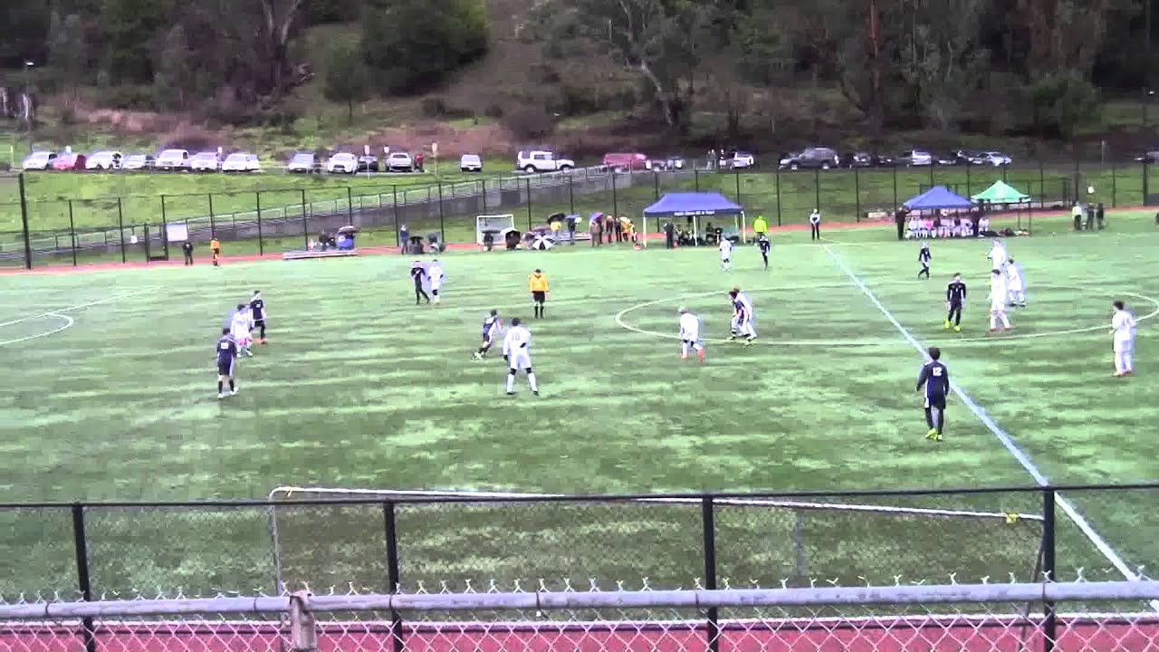 Drake vs Justin Siena 1st Half - JV Boys Soccer 1/16/16