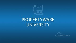 Propertyware Property Management Training