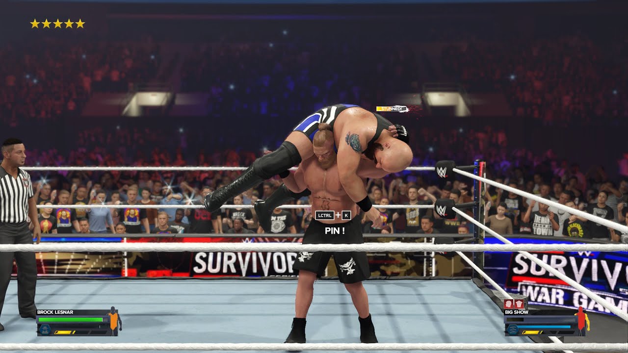 Survivor Series 2026 Erupts as Brock Lesnar Collides with The Big Show - WWE 2K24
