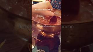 Bottomless Brunch Ideas in London #travel #londontourism #brunch