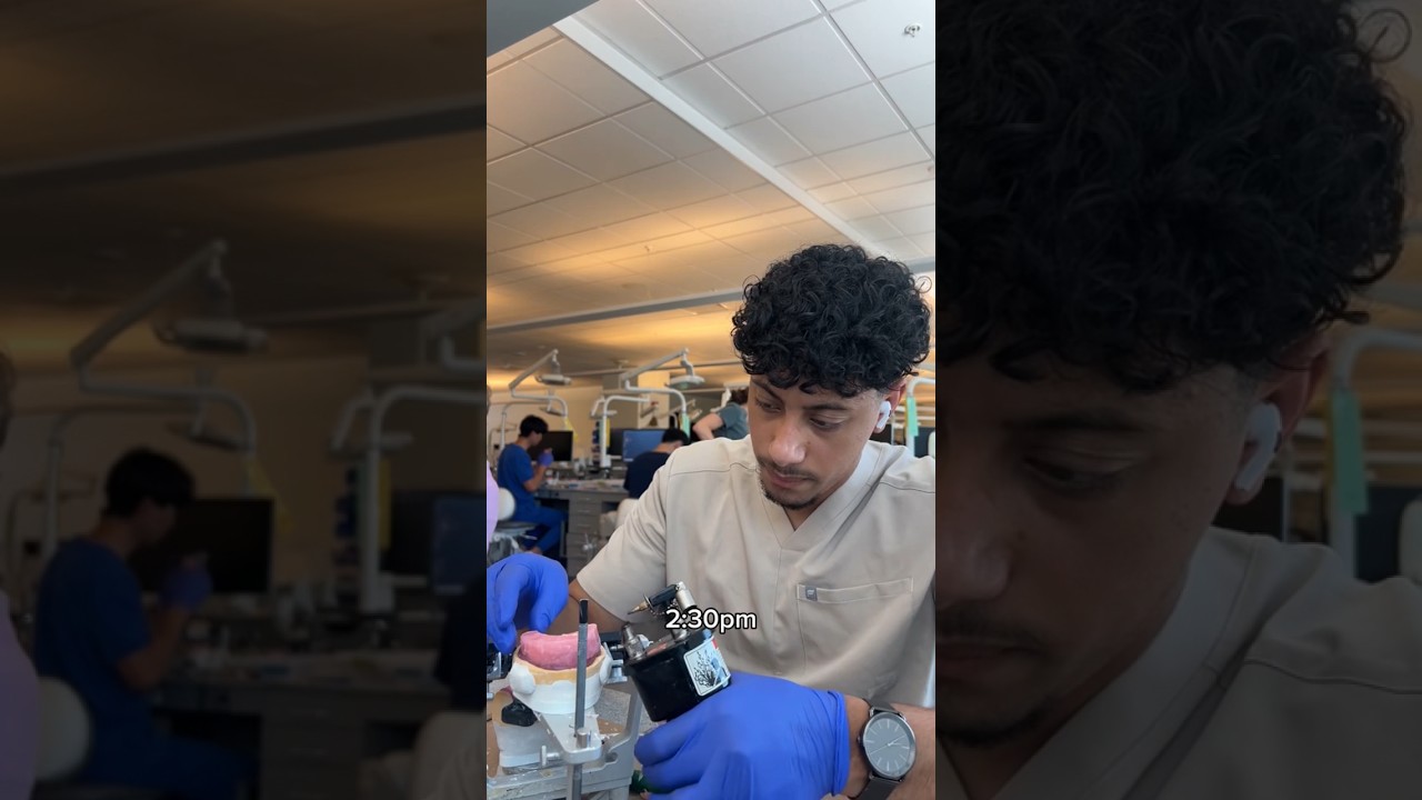 День из жизни студента-стоматолога 