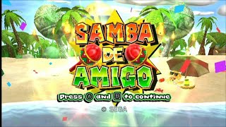 Samba de Amigo Easy & Normal + Extra Stuff Wii Playthrough - I Miss The Maracas
