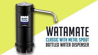 Watamate Classic With Metal Spout Bottled Water Dispenser - Unboxing & Demo