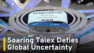 AI Drives Taiwan Stocks to 25-Year High Despite Global Uncertainty｜TaiwanPlus News