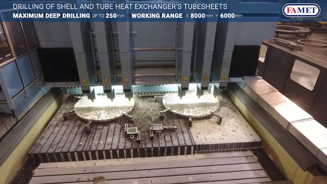 New multi spindle drilling machine youtube
