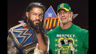 John Cena Vs Roman Reings with Paul Heyman - Universal Championship Match - SummerSlam Predictions