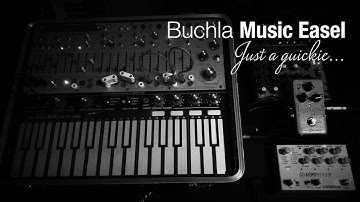 Buchla Music Easel - Just a quickie...