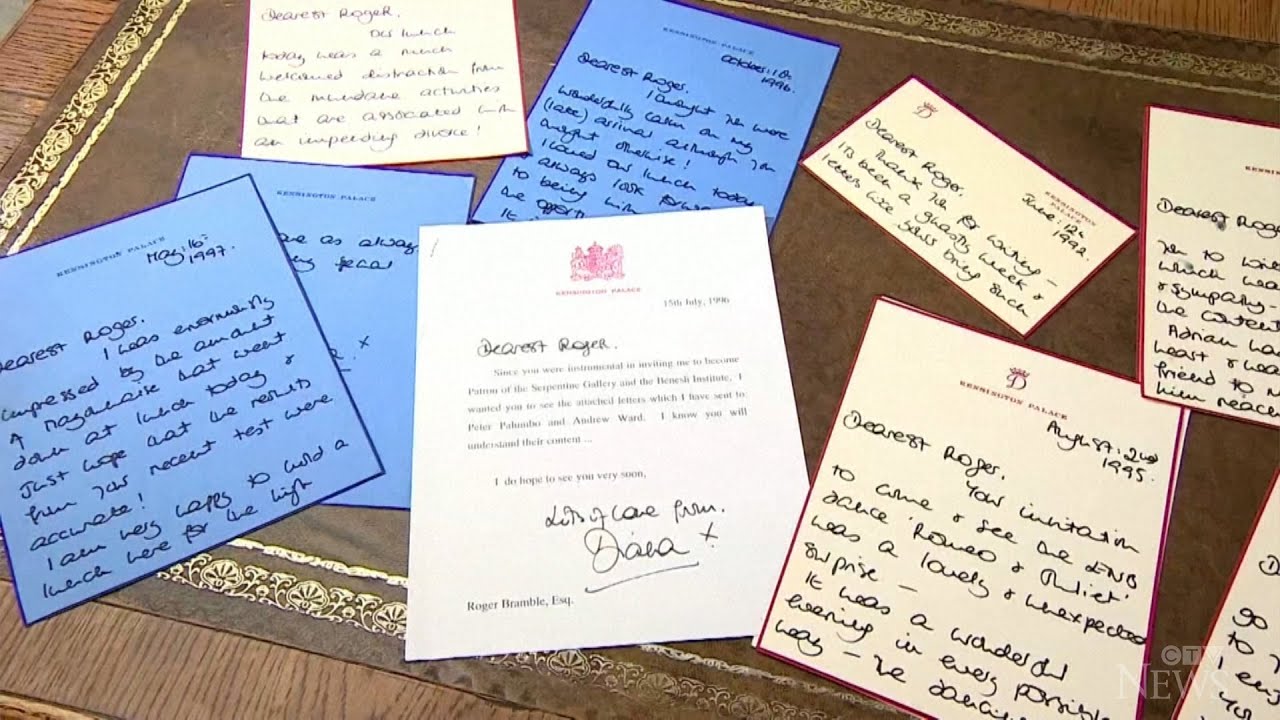 Letters written by Princess Diana sold for more than C$118K