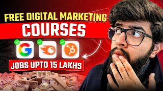 Top 5 Free Online Courses with Certificate | Best Online Courses in Digital Marketing