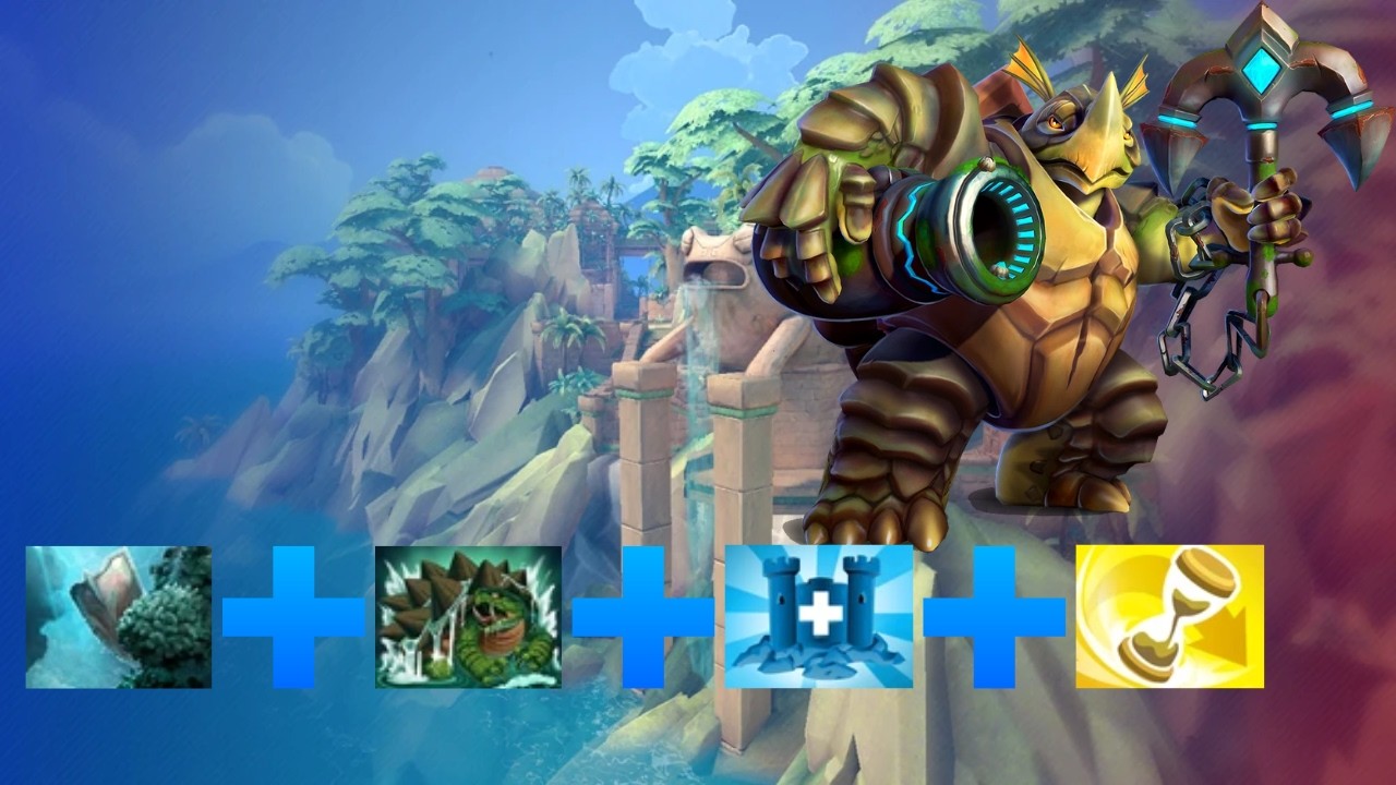 How much shielding can Half Shell get? | Makoa Paladins Gameplay