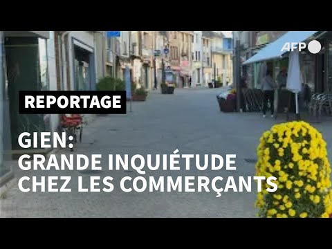 A Gien, sur les bords de Loire, la grande inquiétude des petits commerces | AFP