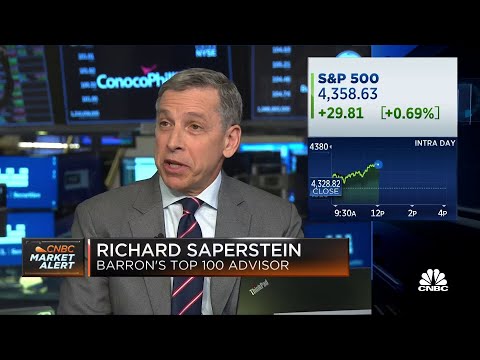 Hedge the slowdown in equities with investments in bonds, says Treasury Partners' Richard Saperstein Episode cover