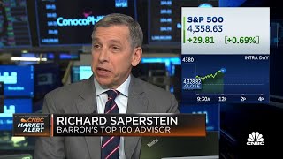 Hedge the slowdown in equities with investments in bonds, says Treasury Partners' Richard Saperstein