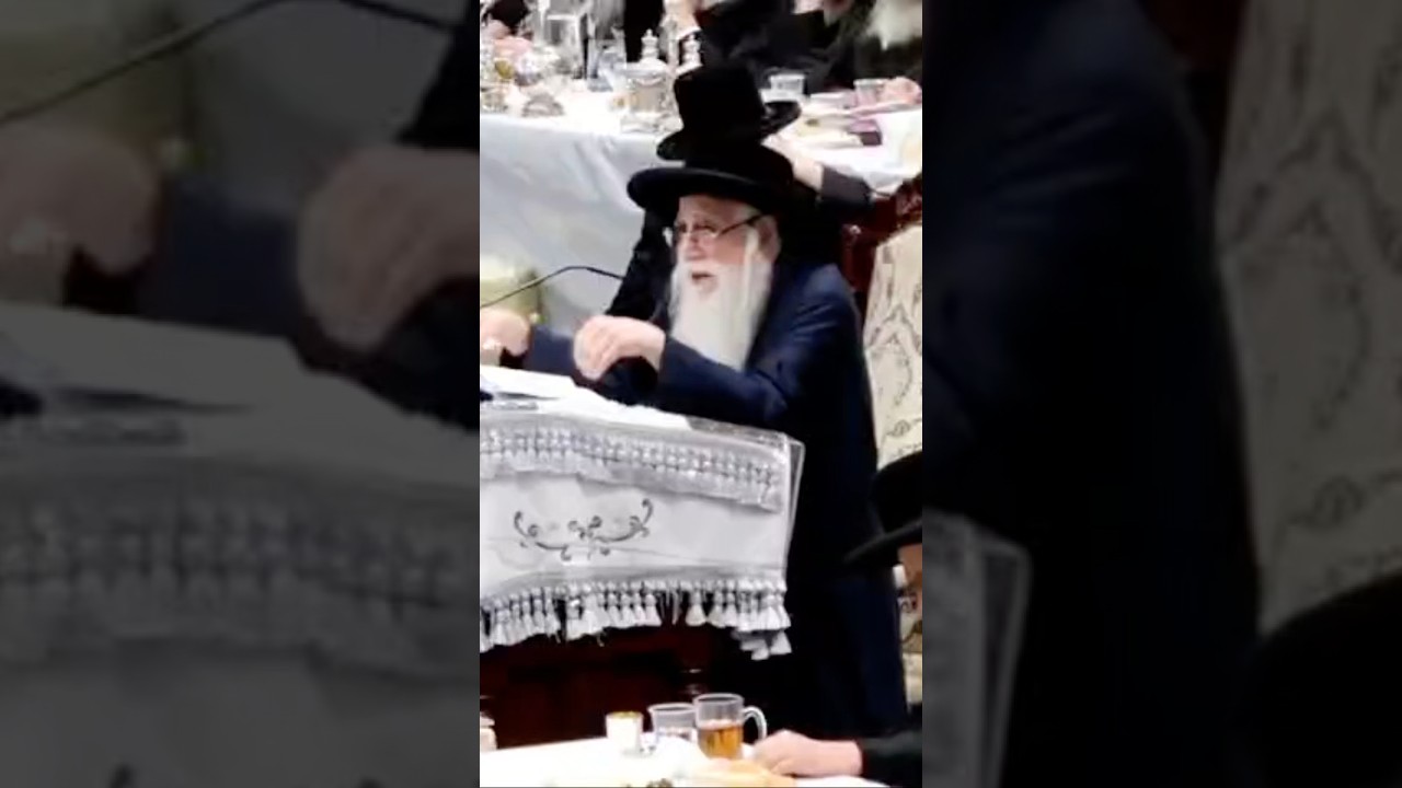 האדמו״ר מצאנז בטיש יארצייד לרגל הילולת הדברי חיים מצאנז זי״ע