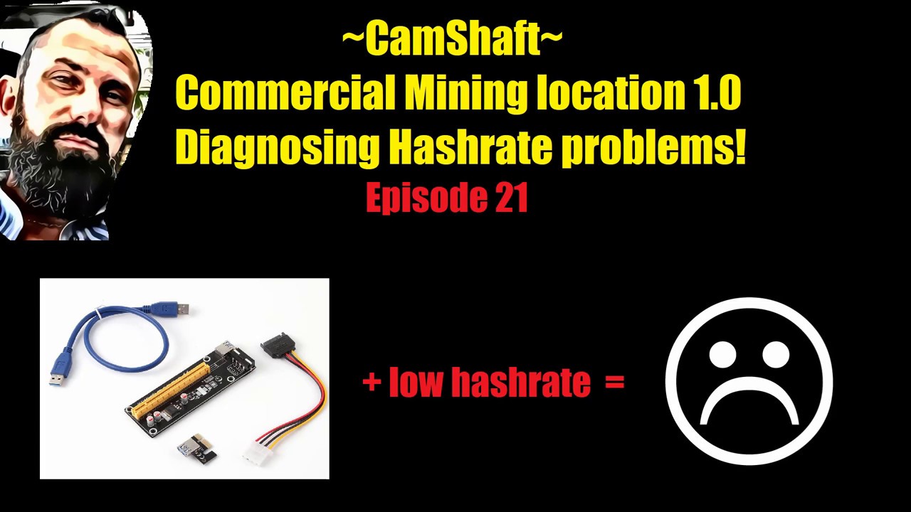 Hashrate Diagnostics On Mining Rig Riser Problems And Visits From 