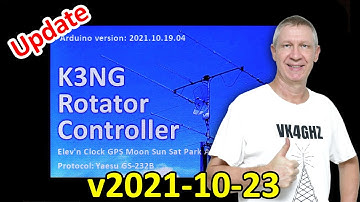 VK4GHZ Nextion for K3NG Rotator Controller Update 2021 10 23