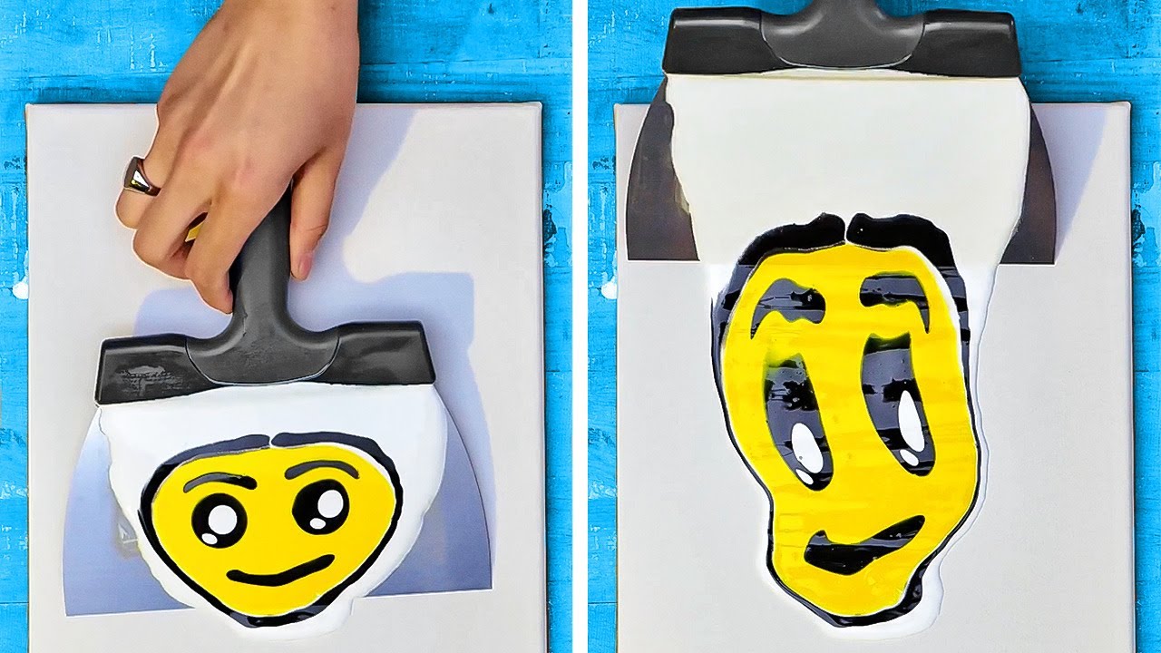 Unglaubliche Kunsthacks & Maltechniken für Beginner