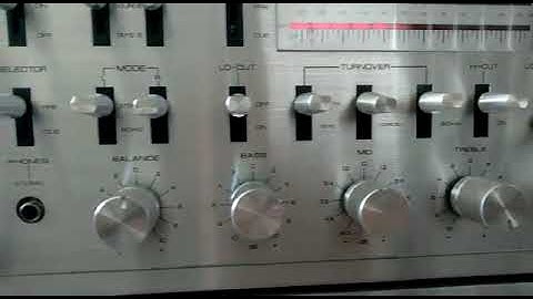 Gradiente Pre Amplificador P1  e Amplificador A1