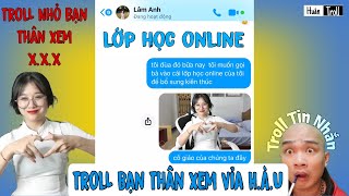 Troll Con Bạn Thân Vào Lớp Học Online Của Anna Gấu Xem Vỉa H À U Troll Tin Nhắn