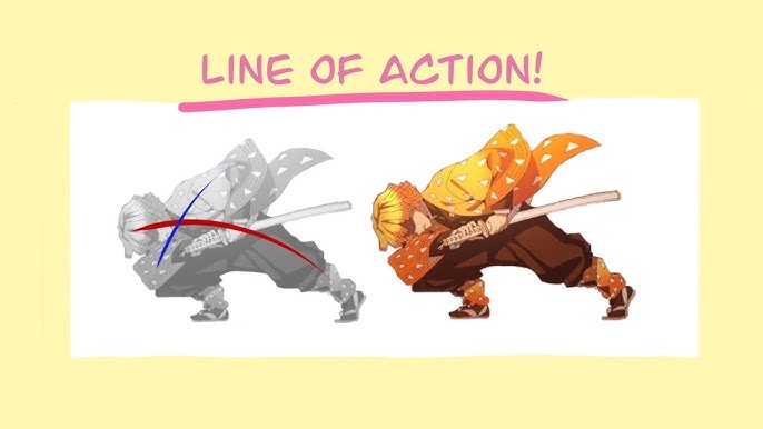 How I Draw ANATOMY #2: Line of Action 