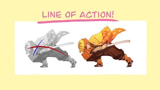 How to use Line of Action for Better Poses